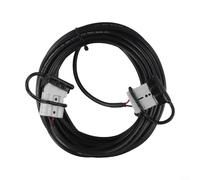 Cable de extensión de 10 m 50 A para carga solar, construcción de PVC y cobre plateado, para transporte y aplicaciones de energía renovable