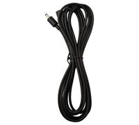 Cable de extensión de 10 pies para puntos y núcleo de cobre Pop, aislado, resistente al calor, a prueba de humedad, seguro de 5 mm de profundidad (negro)