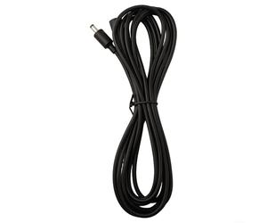 Cable de extensión de 10 pies para puntos y núcleo de cobre Pop, aislado, resistente al calor, a prueba de humedad, seguro de 5 mm de profundidad (negro)