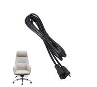 Cable de extensión de 29 V, 2 A, cable de 6,5 pies macho a hembra, cable de extensión para tumbona, extensión de suministro para silla de ascensor, cable de repuesto para tumbona, conector plano