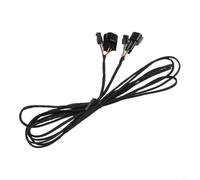 Cable de extensión de 3 metros 12 V 24 V para pantalla LCD y calentador auxiliar, cable de transmisión de señal compatible con unidades de calentador diésel de 258 kW y diseño de reproducción