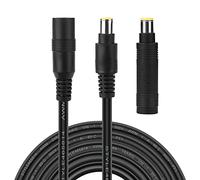 Cable de extensión de 8 mm, iGreely 20 pies, 6 m CC, 8 mm, compatible con Jackery Goal Zero para generador solar, central eléctrica portátil y panel solar 14 AWG