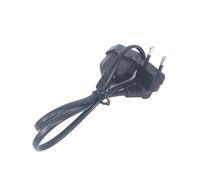 Cable de extensión de alimentación con conector macho de 90 grados a toma hembra, adecuado for PDU de ordenador, 0,3 m/0,6 m/1,8 m, cable flexible de 2 hilos en ángulo.(Black,5M)