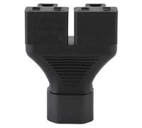 Cable de extensión de alimentación corto C14Outlet, adaptador divisor C14 macho a C13+Nema5-15R hembra, adaptador C14 a Nema5-15R doble, IEC320C14