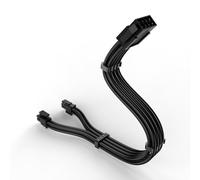 Cable De Extensión De Alimentación CPU ATX12V Manga para Flexibilidad Mejorada hasta 800 W Calificación Alimentación 18 AWG Guías Alambre Cable Extensión CPU