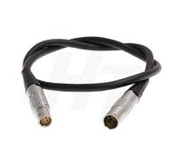 Cable de extensión de alimentación de 6 pines hembra a macho de 6 pines para cámara de color rojo Epic Scarlet DSMC2 (50 cm)