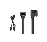 Cable de Extensión de Alimentación de CPU de 8 Pines, Conector en Ángulo Recto de 90 Grados para Sincronización de Placa Base para / para ,