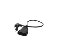 Cable de extensión de alimentación europeo de 90 grados, macho a hembra, para PDU de PC (0.)