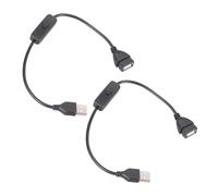 Cable de extensión de alimentación USB de fiabilidad con conmutador manual que proporciona regulación de energía instantánea para dispositivos de refrigeración, equipo LED, cable conmutador USB