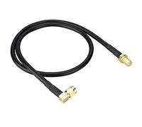 Cable de extensión de Antena de 50 cm, SMA Hembra a SMA Adaptador de Antena Macho para Walkie UV-5R UV-82 UV-9R Plus