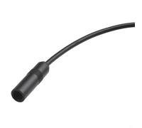 Cable de extensión de antena de radio portátil de 30 cm, hecho de ABS flexible para uso en coche, mejora la recepción fácilmente