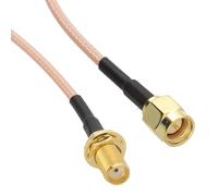 Cable de extensión de antena SMA inalámbrico de 0,1 m, 10 cm, corto