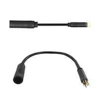 Cable de extensión de bicicleta eléctrica, cable de extensión de motor de 9 pines, cable hembra a macho, para BaFang, para AKM, para Shengyi, para MXUS, para sistemas de motor Xiongda (9pin1000mm)