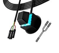 Cable de extensión de botón de encendido ABS para computadora interruptores externos para acceso rápido y reducción del desgaste, interruptores de alimentación extendidos de PC