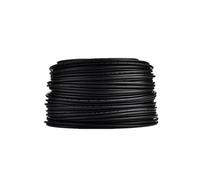 Cable de extensión de Cable de alimentación for Sistema Solar, Rojo y Negro, 2,5 mm², 4 mm², 6 mm², for conexión de Panel fotovoltaico. (Color : Black, Size : 20M)