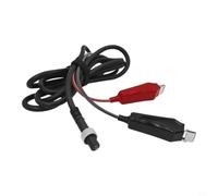 Cable de extensión de carrete resistente de 2 núcleos para BeastMaster 2000 | Compatible con Shimano Plays 800/1000, 196 hebras, sección de 1,5 mm², flexión flexible, alta conductividad
