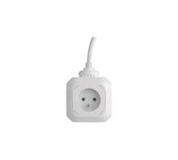 Cable de extensión de cubo 4 zócalos 2 USB 19m FRENCH P04119U