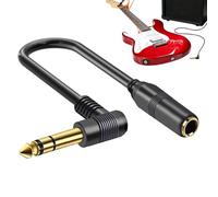 Cable de extensión de guitarra genérico de 1/4 pulgadas - Cable de extensión estéreo de audio plug and play | Estable señal transmisión Guitar Micrófono mezclador