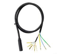 Cable de extensión de motor de bicicleta eléctrica de 9 pines, adaptador de motor, arnés de cables de cobre puro resistente a altas temperaturas para Bafang para TONGSHENG para AKM 250W-1000W 1.2m