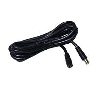 Cable de extensión de panel solar de alta conductividad de 14 AWG, CC 8 mm hembra a macho para transferencia de energía, cable de estaciones de energía de 300 cm/500 cm
