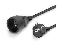 Cable de extensión de red de 15 m conector hembra negro MT117B-15