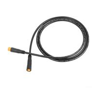 Cable de extensión del acelerador de 100 cm para BAFANG Mid-Drive E-Bike Kits de conversión con sensor de 3 pines acelerador de dedo e interfaz de sensor de engranaje