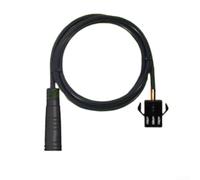 Cable de extensión del acelerador Ebike, 3 pines Hall Sensor Pas línea adaptadora, conector macho a hembra para bicicleta eléctrica y manillar de bicicleta de montaña, impermeable (hembra a SM hembra)