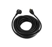 Cable de extensión del zócalo del generador Cable de alimentación 50FT 250V 50Amp Heavy Duty 10/3 Soldador MIG TIG Plasma STW Chaqueta impermeable