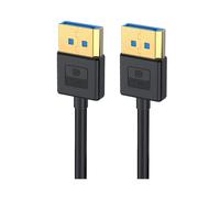 Cable de Extensión Display Port 1.4 de 3,3 Pies, 90 Grados, DP 8K60Hz 4K144Hz, Cable de Audio y Video para Monitor de Computadora Portátil, Cabezal