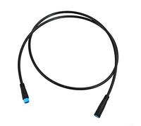 Cable de extensión Ebike, conector de pantalla Ebike de 2/3/4/5 pines, cable de señal impermeable para kit de motocicleta eléctrica (4 pines hembra-macho)