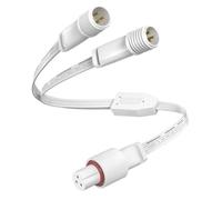 Cable de extensión en Y para luces permanentes Govee para exteriores 2, cubierta, luces de puntos, cable de extensión en forma de Y (1 hembra a 2 macho) compatible con Govee H705D H705E H705F, H7067