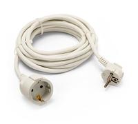 Cable de extensión estándar Schuko, 10 metros, 16A, H05VV-F3G1.5MM2, GS
