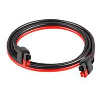 Cable de extensión estilo 30 A 10 AWG construido para instalaciones de panel solar en la azotea, interfaces de conversión de energía RV y acoplamiento CC (100 cm)