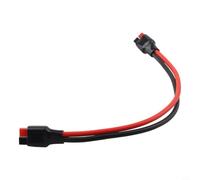 Cable de extensión estilo 30 A 10 AWG construido para una transferencia de energía CC fiable para matrices solares RV instalaciones eléctricas (30 cm)