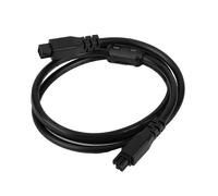 Cable de extensión Lite 4 pines 1.5 m compatible con impresoras 3D A1 y A1mini, 22AWG cobre, anillo magnético anti-EMI, color negro
