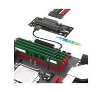 Cable de Extensión M.2 M-Key 2230 A PCI-e 4.0 X16 con Oculink SFF-8612/8611 Como Tarjeta Gráfica Externa, Alimentación Desde ATX de 24 Pines