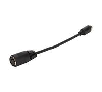 Cable de Extensión Macho a Hembra, DIN 5 Pines Macho a Midi 6 Pines Hembra Cable Adaptador de Ratón para Teclado para Computadora PC Teclado/ratón, Plug and Play, 5.9