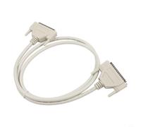 Cable de extensión macho a macho de 37 pines Db37 alambre de cobre estañado para controladores Plc de equipos industriales y para computadoras heredadas Gris (1,5 metros)