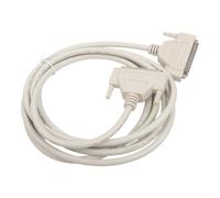 Cable de extensión macho a macho de 37 pines Db37 alambre de cobre estañado para controladores Plc de equipos industriales y para computadoras heredadas Gris (3 metros)