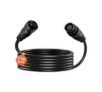 Cable de extensión Marine Fishfinder de 10 pies, conector de 9 pines | Núcleo de cobre sin oxígeno, mínima pérdida de señal, imágenes de sonar claras, transmisión de datos estable a distancia