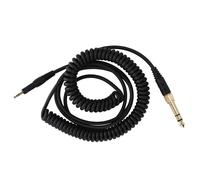 Cable de extensión para auriculares AUX Cable de auriculares en espiral Adaptador chapado en oro Cable de repuesto Cable duradero Extensible y