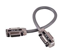 Cable de extensión para pantalla de computadora - Cables IEEE-488 de 1/1.5/2 m con funda metálica | Cabezal de cable de datos industrial GBIP con cubierta de metal y conector de carcasa para uso