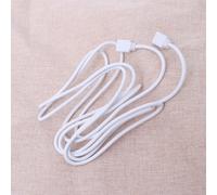 Cable de extensión para tiras LED de 2 m, cable RGB de doble extremo para tiras SMD5050/3528, compatible con conectores de 4 pines, incluye 4 agujas.