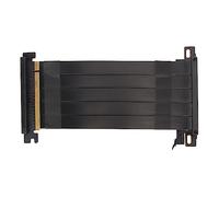 Cable de Extensión PCIE 4,0 de Alta Velocidad, Cable Elevador Extensor GPU de Doble Cara Flexible ABS PCB de 180 Grados para la Serie RX 7000 (20 centímetros)