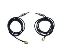 Cable de extensión RF macho de 3,5 mm a SMA, adaptador de antena de plástico y metal para receptor inalámbrico de radio, cable de refuerzo de señal flexible, opciones de longitud de 1 m o 6 m (macho 6