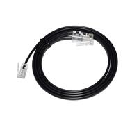 Cable DE EXTENSIÓN RJ11 6P4C A RJ45 8P8C for MÓDEM ETHERNET ADSL Datos TELÉFONO Patch Banda Ancha Alta Velocidad BT CONEXIÓN A Internet(2m)