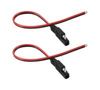 Cable de extensión SAE de 2 piezas, 10 A, para panel de batería solar, cable SAE de 30 cm
