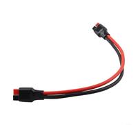 Cable de extensión SAE de 30 A para paneles solares y RV, alambre de cobre estañado de 10 AWG, cable conector fotovoltaico impermeable para central eléctrica, sistema fuera de la red, para caravana