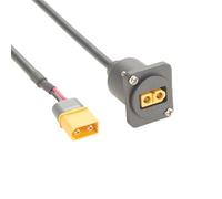 Cable de extensión tipo D XT60, Cable conector de montaje en Panel XT60, Cable de carga de batería de avión, Monitor Solar