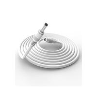 Cable de extensión Tonton de 5M, Cable de Alimentación DC para Amazon Echo Dot (3.ª 4.ª 5.ª Gen), Echo Show 5 (1.ª 2.ª Gen), Echo Spot, Echo Dot 3.ª, Fire TV Cube, etc. Cable de Cobre 20AWG, 5M Blanco